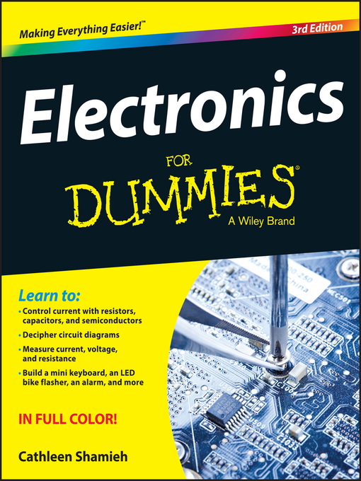 Title details for Electronics For Dummies by Cathleen Shamieh - Wait list